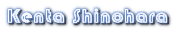 Kenta Shinohara Official Website